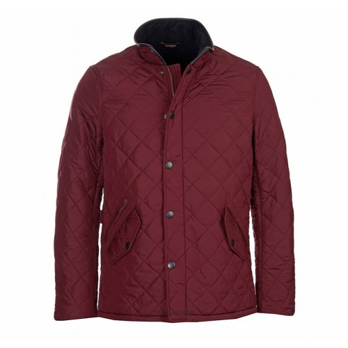 barbour burgundy quilted jacket