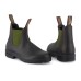 Blundstone 519 Stout Brown Olive Elastic Chelsea Boots