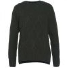 Barbour Womens Burne Crew Knitted Jumper Olive