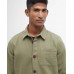 Barbour Men’s Washed Cotton Overshirt Olive