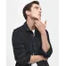 Barbour Men’s Washed Cotton Overshirt Navy