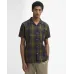 Barbour Clyde Short-Sleeved Seersucker Tartan Shirt Navy