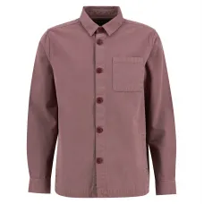 Barbour Men’s Washed Cotton Overshirt Peppercorn