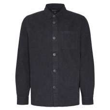 Barbour Men’s Washed Cotton Overshirt Navy