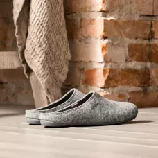 Shepherd Cilla Slippers Grey