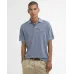 Barbour Washed Tartan Tailored Pique Polo Blue