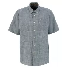 Barbour Fleming Linen Blend Regular Short-Sleeved Shirt