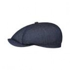 Stetson Hatteras Dark Denim Barista Flat Cap