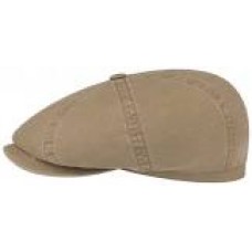 Stetson Ripstop Flat Cap Stone