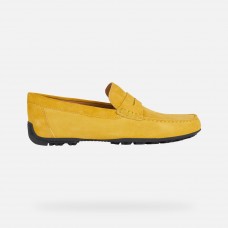 Geox Suede Loafer Yellow