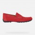 Geox Red Suede Loafer