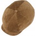 Stetson Hatteras Beige Corduroy Flat Cap Style Mens Hat