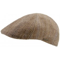 Stetson Texas Toyo Beige Straw Mens Flat Cap