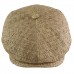 Stetson Brooklin Toyo Mens Flat Cap Straw Hat Natural