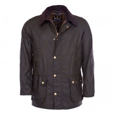 Barbour Jacket Waxed Ashby Olive Mens