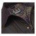 Barbour Jacket Waxed Ashby Navy Mens