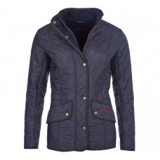 Barbour Jacket Cavalry Polarquilt Ladies Navy