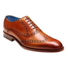 Barker Grant Cedar Calf Leather Mens Brogue Shoes