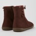 Camper Peu Cami Brown Nubuck Womens Ankle Boots