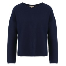 Barbour Marine Navy Ladies Knitted Jumper