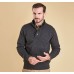 Barbour Jumper Patch Half Zip Charcoal Mens Top