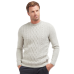 Barbour Jumper Mens Fog Grey Sweater