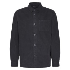 Barbour Washed Cotton Mens Classic Navy Overshirt