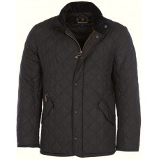 Barbour Jacket Chelsea Sportsquilt Mens Black