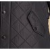 Barbour Jacket Quilted Powell Black Mens