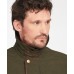 Barbour Jacket Burton Quilted Olive Mens Coat