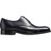 Barker Morden Derby Toe Cap Black Calf Leather Mens Shoes (G Wide Fit)