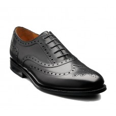 Barker Oxford Wing Tip Brogue Ossett 494416 Black Calf 12 F Barker Oxford Wing Tip Brogue Ossett 494416 Black Calf 12 F