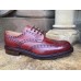 Cheaney Avon R Derby Brogue Style Mens Dark Leaf Calf Leather Shoes