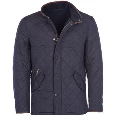 Barbour Jacket Quilted Powell Navy Mens