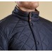 Barbour Jacket Quilted Powell Navy Mens