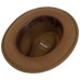 Stetson Fedora Brown Woolfelt Suede Effect Mens Hat