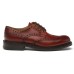 Cheaney Avon R Derby Brogue Style Mens Dark Leaf Calf Leather Shoes