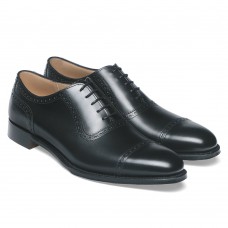 Cheaney Fenchurch Oxford Mens Black Shoes