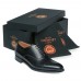 Cheaney Lime Oxford Style Black Mens Shoes