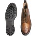 Cheaney Tweed C Wingcap Brogue Boot in Almond Grain Leather