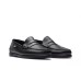 Paraboot Coraux/Marine Leather Men's Black Foulonne Noir Moccasin 