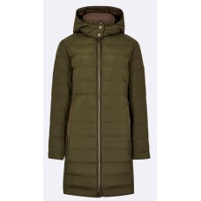 Dubarry of Ireland Ballybrophy Ladies Olive Hooded Coat 