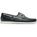 Paraboot Barth Lisse Navy Mens Leather Boat Shoes