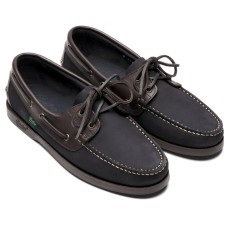 Paraboot Barth Kenya Brown Mens Leather Boat Shoes