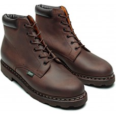 Paraboot Bergerac Nubuck Gringo Brown Mens Leather Boots