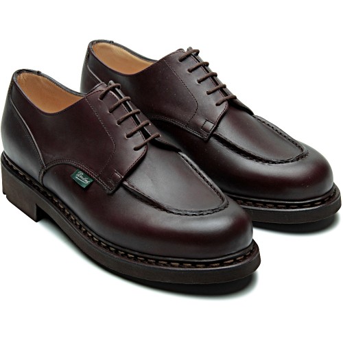 Paraboot Chambord/Tex Lis Cafe Brown Mens Shoes