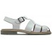 Paraboot Iberis White Gloss (Gloss Blanc) Leather Ladies' Sandals 
