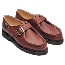 Paraboot Michael Bride Marche II Marron Monk Strap Mens Shoes