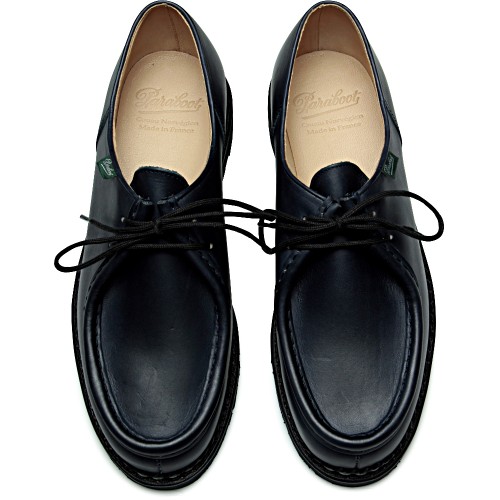 Paraboot Michael Marche Black Mens Leather Shoes