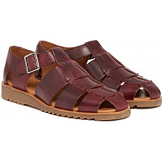 Paraboot Pacific Men's Leather Wine Sandals